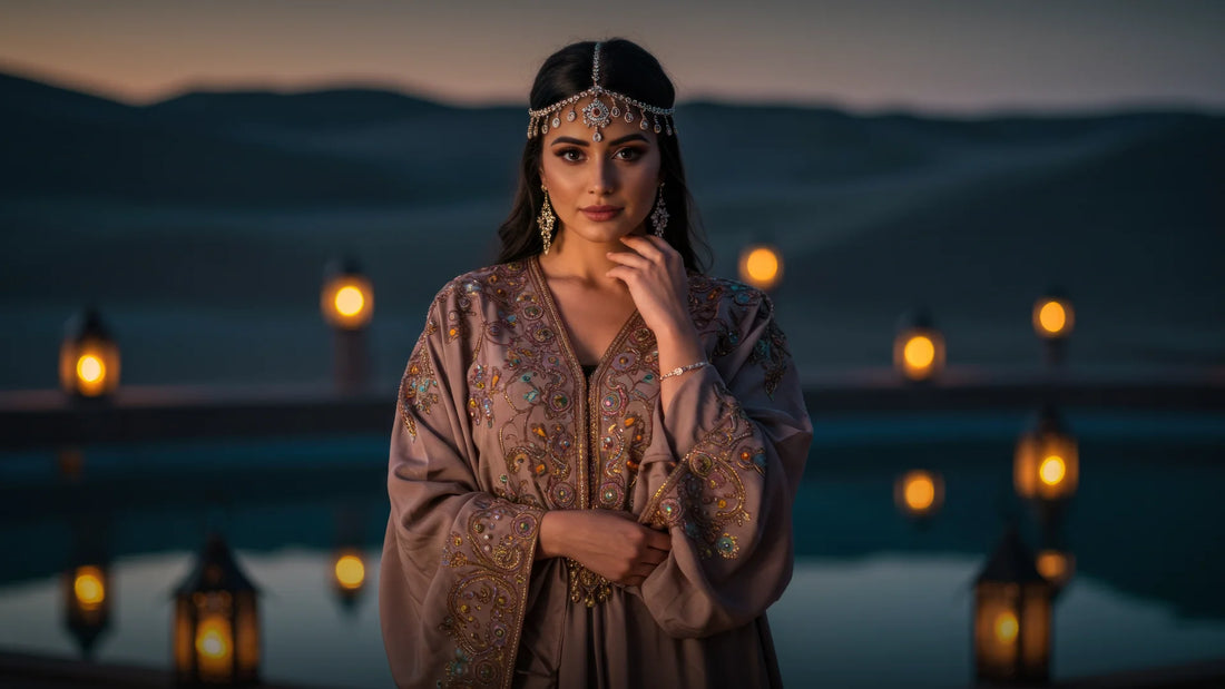 Women wearing Kaftan