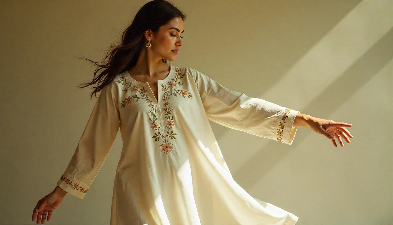 Chikankari Kurti For Women: The Buyer’s Guide To Choosing The Right One (Fabric, Work, Fit, And Quality)