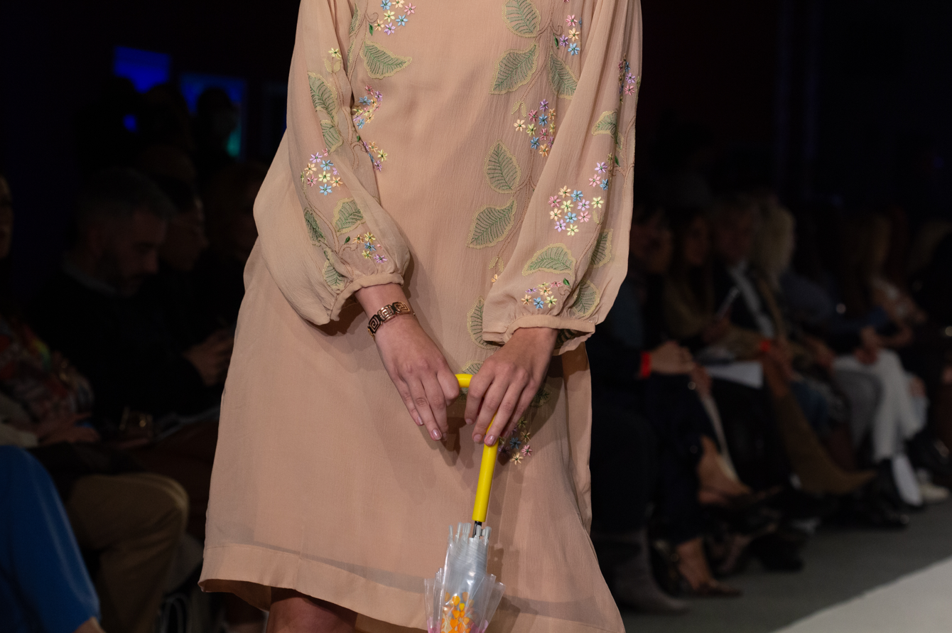 Blooming Vine Shirt - Sheer Chiffon Chikankari Shirt