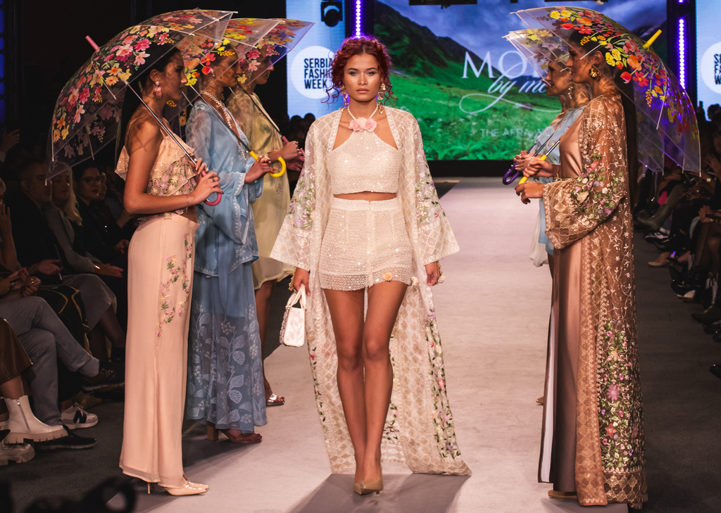 Valley Whisper Long Jacket - Organza Silk Longline Jacket