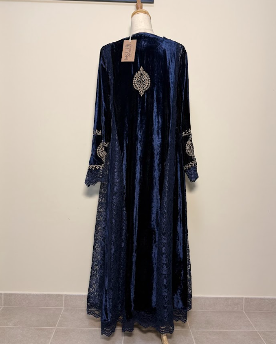 Rich Velvet Suit - Stitched Anarkali / Unstitched Straight Suit