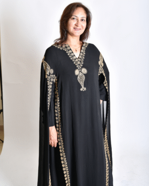 Zeba - Black Kaftan