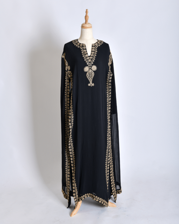 Zeba - Black Kaftan