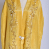 Zaed-E-Khubsurat, Long Tissue Jacket - Yellow