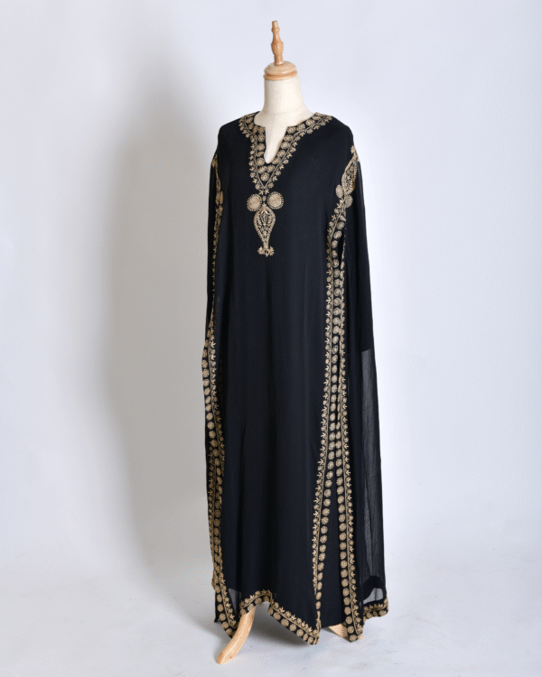 Zeba - Black Kaftan