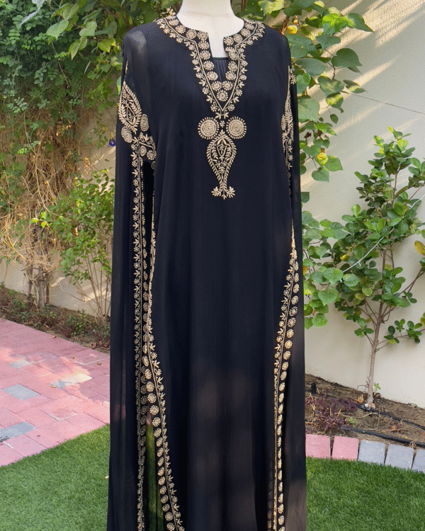 Zeba - Black Kaftan
