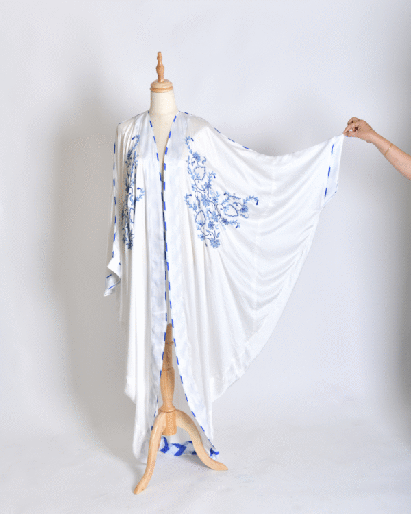 White Satin Shrug