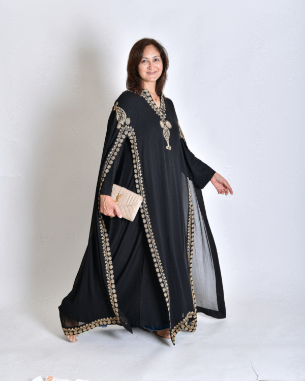 Zeba - Black Kaftan