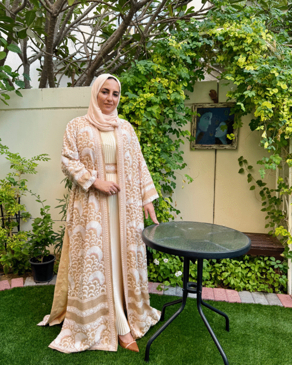4 Layali Luxe Long Jacket