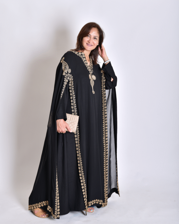 Zeba - Black Kaftan