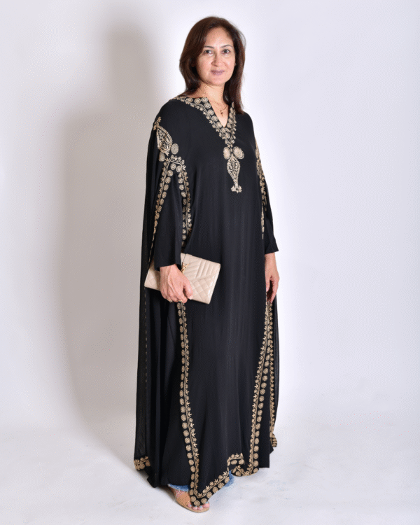 Zeba - Black Kaftan