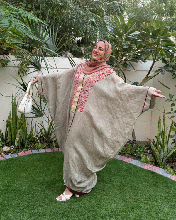 Olive Linen Gul Shurg