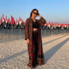 7 Black / Red - Flower Unity Jacket