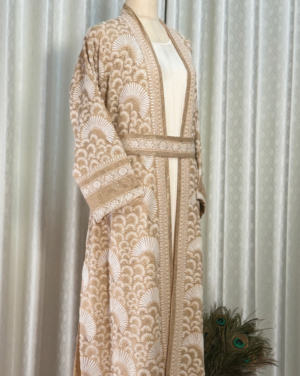 7 Layali Luxe Long Jacket