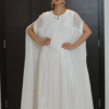 Pristine White Jalabiya / Gown