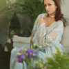 Azure Bloom Gown