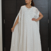 Pristine White Jalabiya / Gown