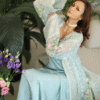 Azure Bloom Gown