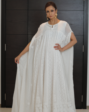 Pristine White Jalabiya / Gown