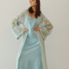 Azure Bloom Gown