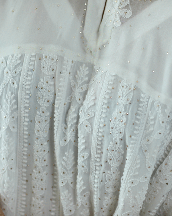 Pristine White Jalabiya / Gown