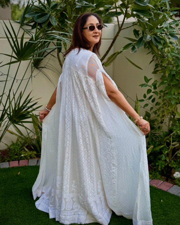 Pristine White Jalabiya / Gown